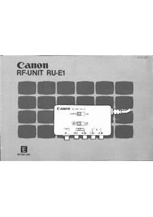 Canon Camcorder Accessories manual. Camera Instructions.